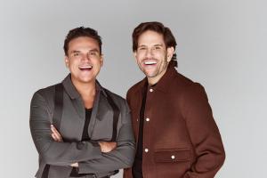 Silvestre Dangond y Juancho de la Espriella en la carátula de "El Último Baile"