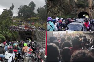Colapso en SIbaté por el Festival de Cometas