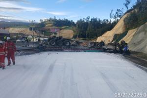 Choque en la vía Bogotá-Girardot, 21 de agosto de 2025