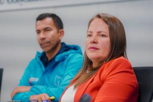 Jeimmy Villamil Buitrago, alcaldesa de Funza, dice que no había hacinamiento en estación de Policía