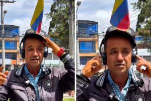 Banderita, hombre que aparece en televisión