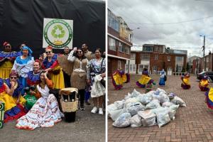 Barrio del sur de Bogotá le apuesta al reciclaje y a un ambiente más limpio