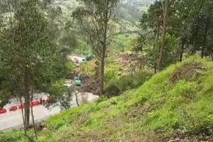 Cierran vía al Llano: obras ya arrancaron y tienen tiempo contado