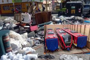 Galán pidió fotos del Metro le llegaron de montañas de basura en Bogotá