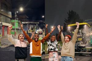 IDU se acordó de Suba, Engativá, Candelaria y Santa fe vías aguantan de todo