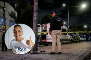 Juan Diego Ortiz, joven fallecido en Bogotá