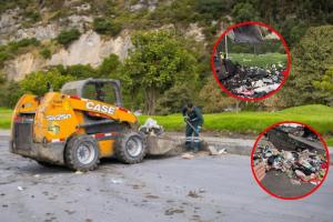 Basura invadía zonas verdes en San Cristóbal: recuperaron 150 m²