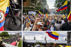 Semana de bloqueos en Bogotá: marchas del 22 al 28 de septiembre