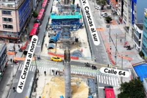 Metro de Bogotá inicia traslado de redes en Av. Caracas desvíos y cambios en las rutas