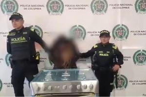 Incautan marihuana oculta en estufa durante operativo en el Aeropuerto El Dorado