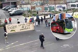 Rutas de TransMilenio hacen desvíos por bloqueos en la 170: evite la zona