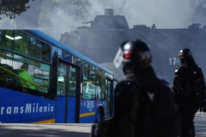 Rutas del SITP cambian recorrido por protesta en la Universidad Nacional