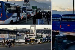 [Video] Monumental trancón en la Avenida Américas: TransMilenio colapsa