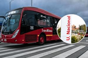 Cierran estación de TransMilenio por manifestaciones: caos en regreso a casa