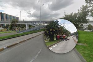 Accidente en la Calle 26 con Avenida Cali