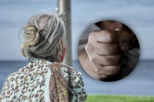 Agresión a adulta mayor en Zipaquirá