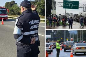 Autopista norte  y sur colapsadas trancones tienen a todos desesperados