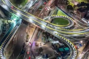 Entregarían megaobra con años de retraso atraviesa una montaña de Bogotá