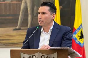 Leandro Castellanos, concejal de Bogotá