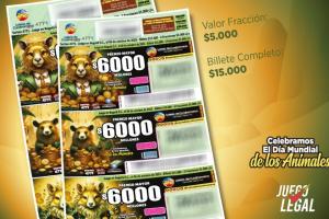 Lotería de Cundinamarca, 6 de octubre de 2025