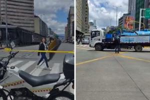 Caos en el centro de Bogotá: TransMilenio cierra varias estaciones