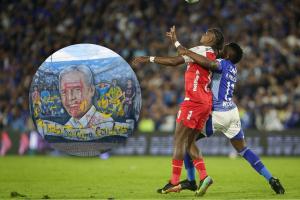 Vandalizan mural de Miguel Ángel Russo