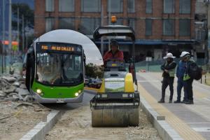 Obras en la Troncal Avenida 68