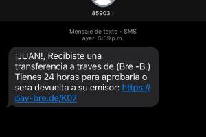 Delincuentes se hacen pasar por Bre-B.