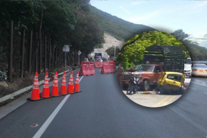 Accidente en la vía Bogotá - Girardot