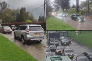 Calles inundadas en Bogotá, 30 de noviembre de 2025