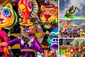 Pasto trae su Carnaval de Negros y Blancos a Bogotá para enamorar rolos