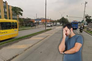 Cierre vial en la calle 72