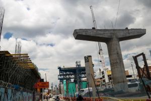 Cierres viales por obras del Metro de Bogotá