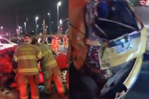 Tragedia en Puente Aranda: camioneta embiste carros y fallece una mujer