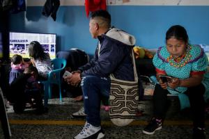 Indígenas Emberá en La Rioja