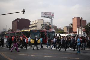 Multas de tránsito a peatones