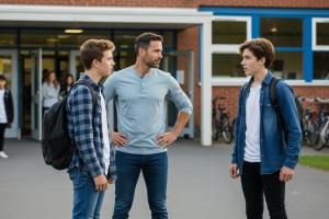 Padre habría agredido a compañero de colegio de su hijo