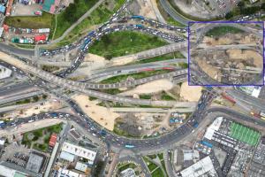 La implosión en Puente Aranda