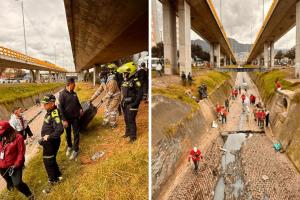 Canal Comuneros se sacude: tumban 20 cambuches y levantan toneladas de basura