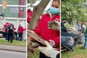 Vecinos celebran recuperación de 600 m² de espacio público en Puente Aranda