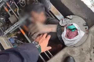 Robo de cableado en TransMilenio