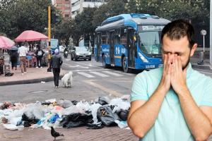 UAESP se olvidó de Santa Fe Vecinos nadan en montañas de basuras