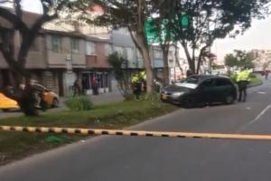 Accidente de tránsito en Engativá