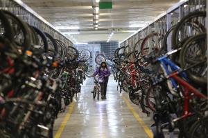 Bicicletas abandonadas en BiciTransMi