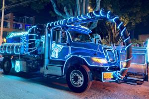 Caravana navideña del Acueducto de Bogotá