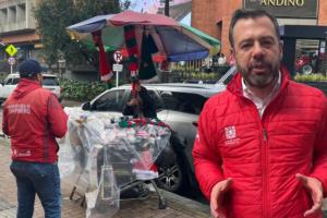 Galán fue claro con los vendedores ambulantes a buscar local para trabajar