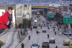 Galán se puso a limpiar barrio Ricaurte en mejores condiciones