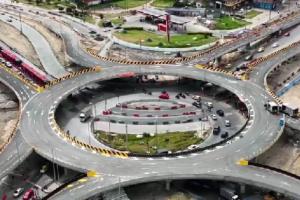 Glorieta de la Cali lista para tráfico mixto entrega sería en 2025