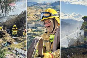 Incendio en Ciudad Bolívar causó pánico: afectó cerca de 4.000 metros
