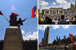 Marchas en Bogotá del 1 al 7 de diciembre: Navidad arrancó pesada